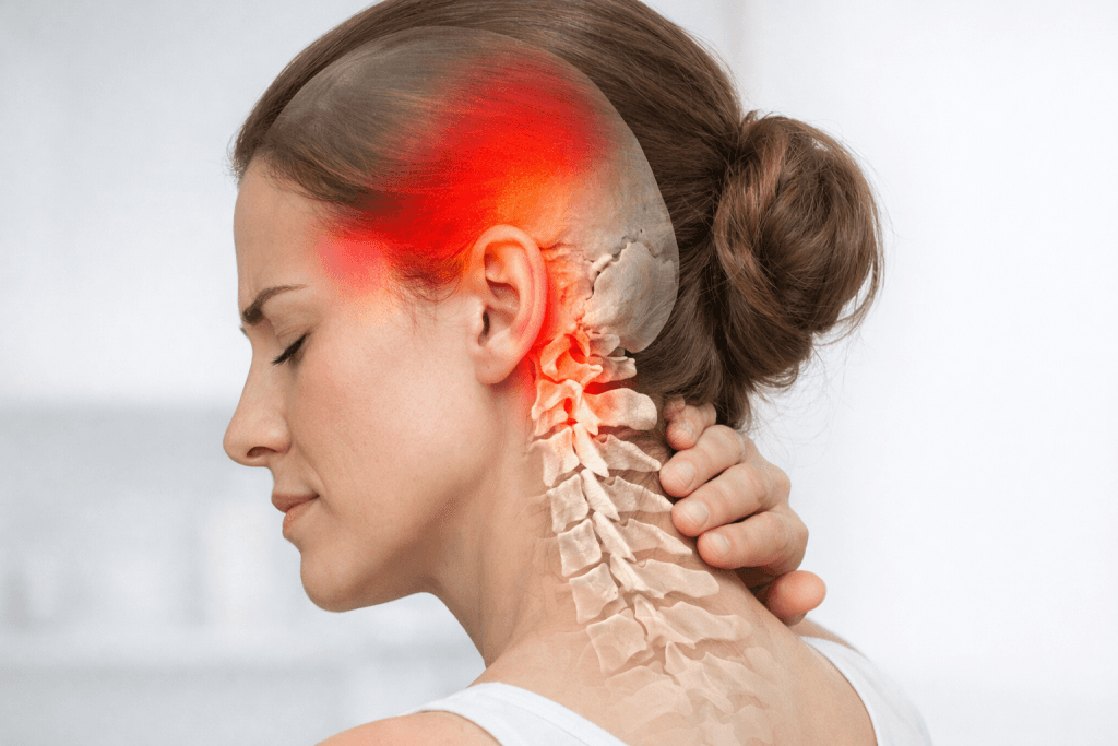 Cervicogenic headache from neck dysfunction - chiropractor San Antonio TX