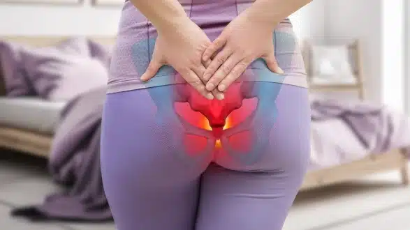 Pregnant woman with pelvic girdle pain - chiropractor San Antonio TX